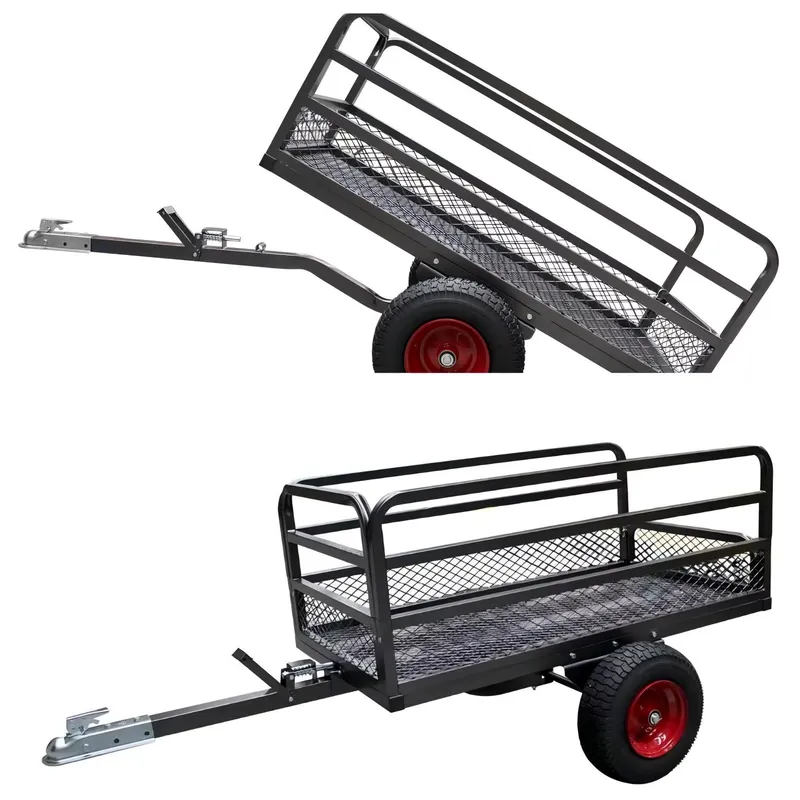 Heavy Equipment Hauling - for ATV Dump Trailer Rust Resistant