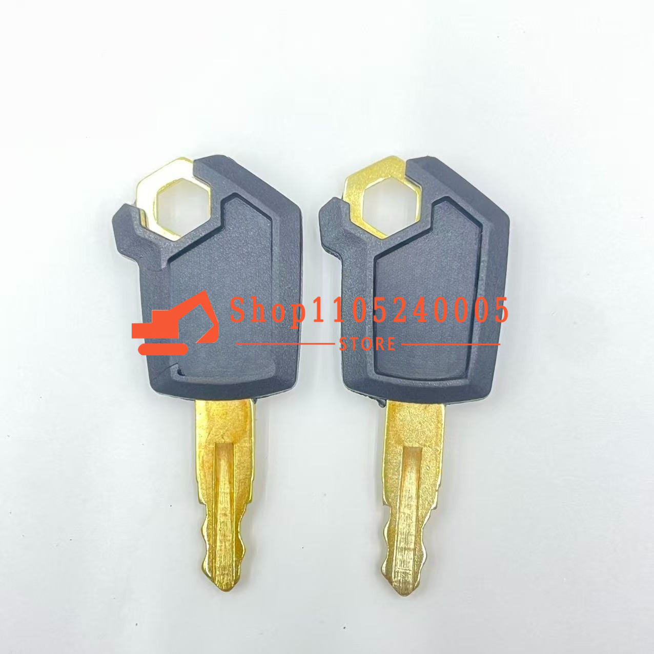 2PCS Key 5P-8500 Black Green R - огляд і ціна Heavy Equipment Yellow