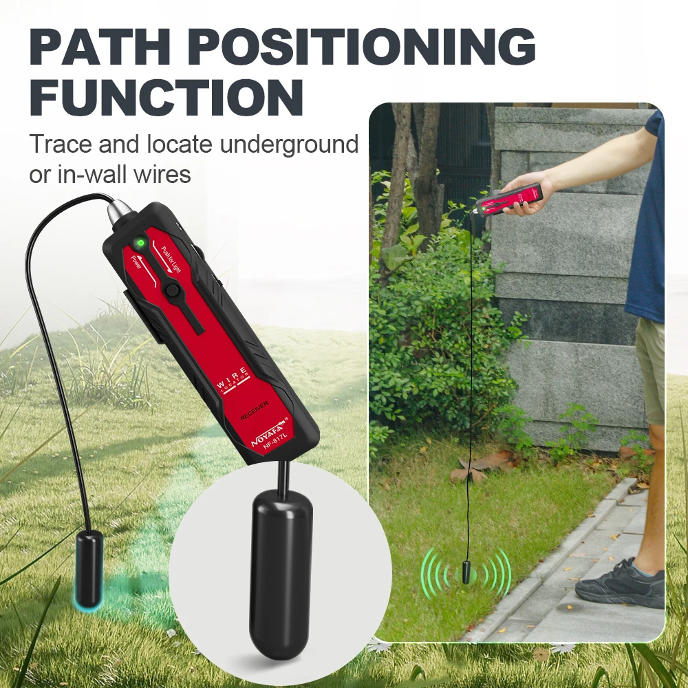 NOYAFA NF-817 Cable Finder Det - огляд і ціна Underground Cable Detector
