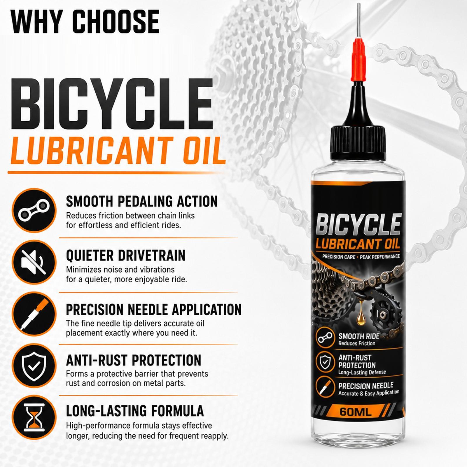 Bike Chain Lube 60ml Bicycle M - огляд і ціна Grease For Heavy Equipment