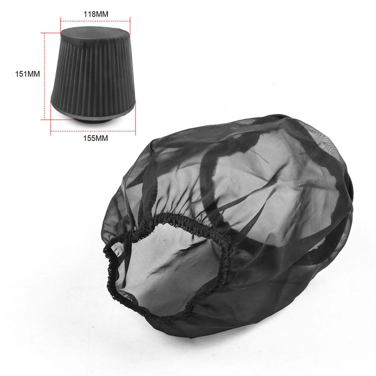 1PC S or L Universal Waterproo - огляд і ціна Heavy Equipment Air Filter Cleaner