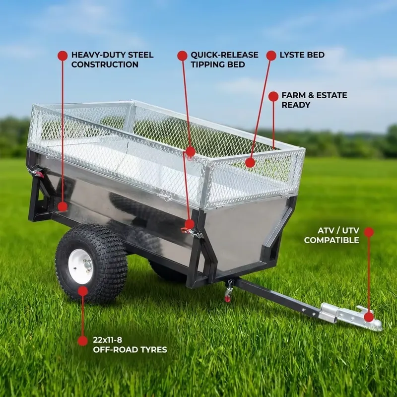 Heavy Duty Galvanized Steel Ut - огляд і ціна Heavy Equipment Hauling