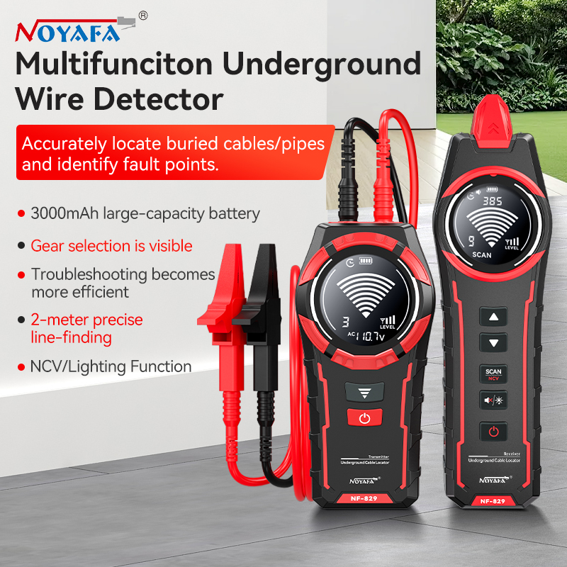 NEW NOYAFA NF-829 Multifunctio - огляд і ціна Underground Cable Detector