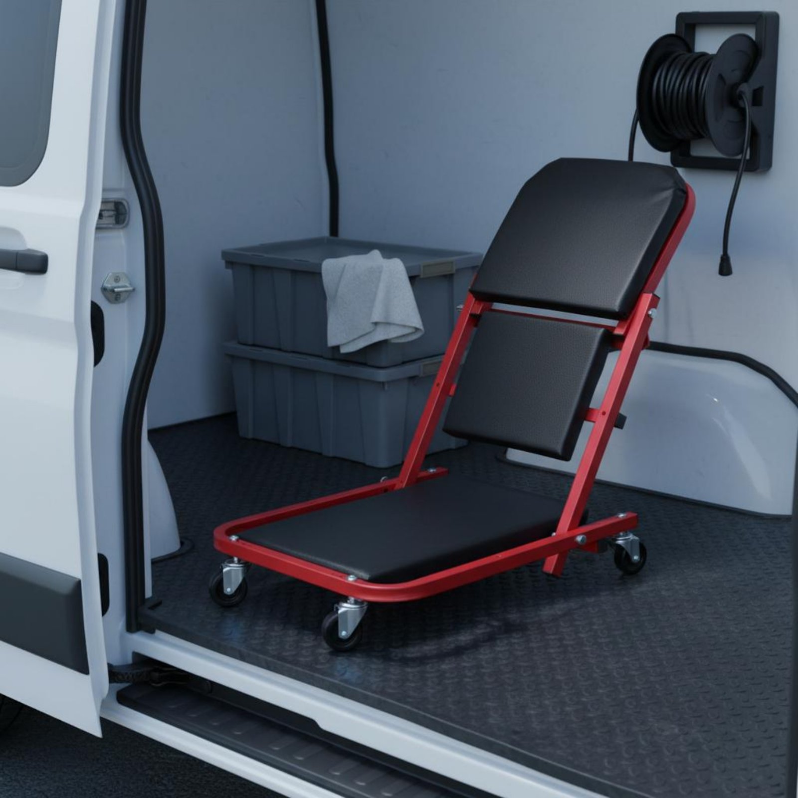 Folding Creeper Seat Foldable  - огляд і ціна Heavy Equipment Mechanic