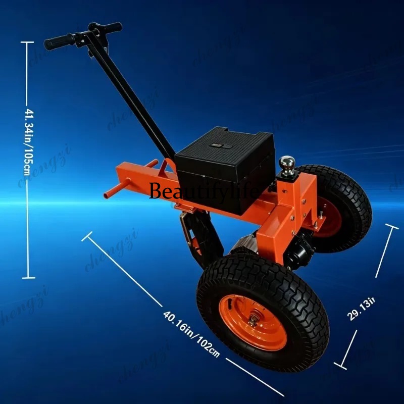 M81 Electric Towing Tractor RV - огляд і ціна Heavy Equipment Transporter
