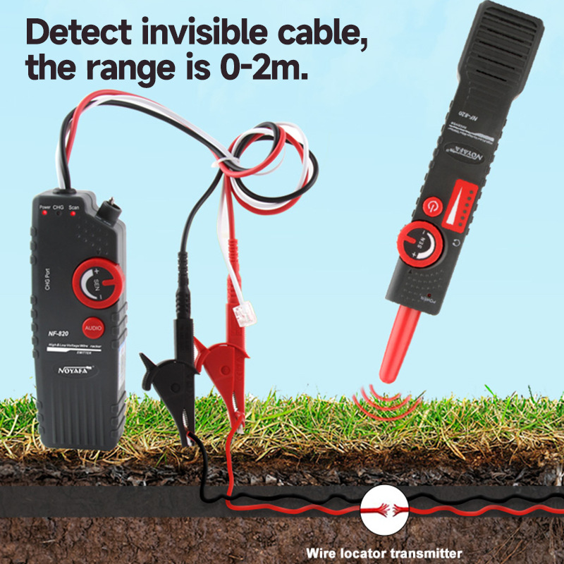 NF-820 Underground Cable Detec - огляд і ціна Underground Cable Detector