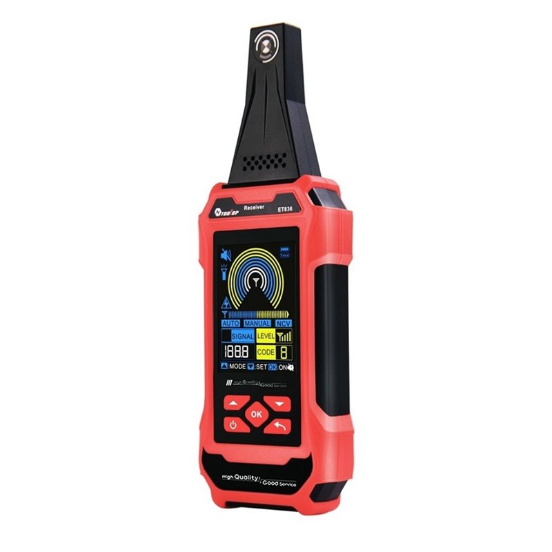 AA51 TOOLTOP ET836 Dual Flashl - огляд і ціна Underground Cable Detector
