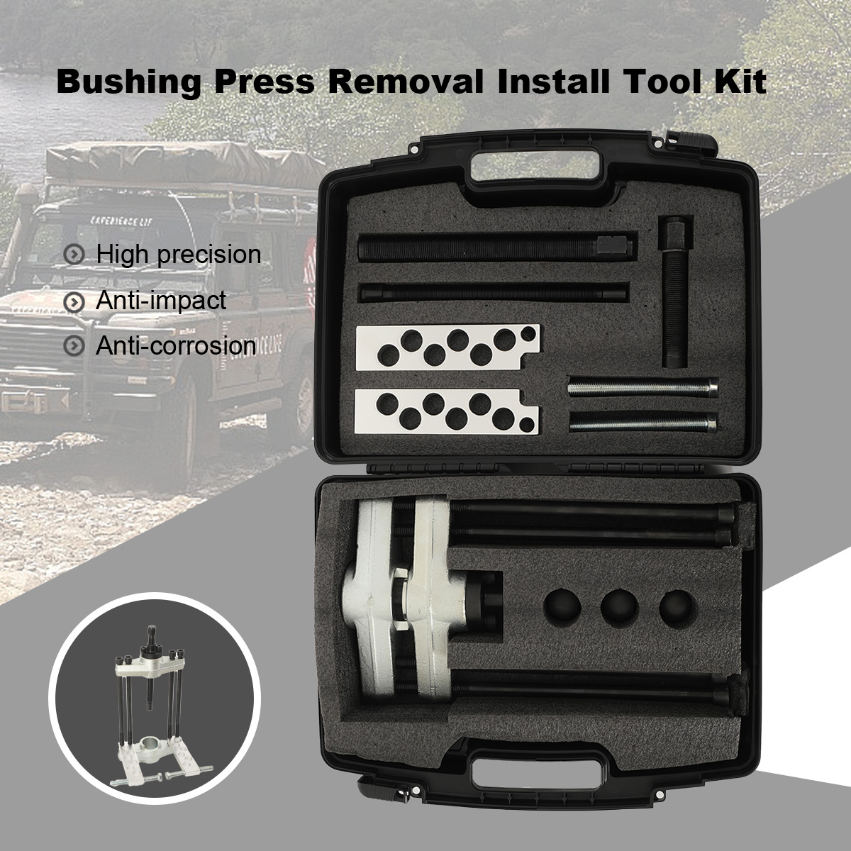 King Pin Press for Medium and  - огляд і ціна Heavy Equipment Transporter