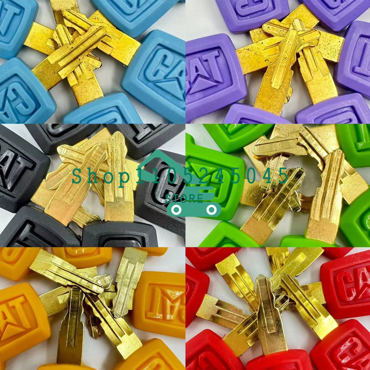 30PCS 5P8500 8H5306 Keys Heavy - огляд і ціна Heavy Equipment Yellow