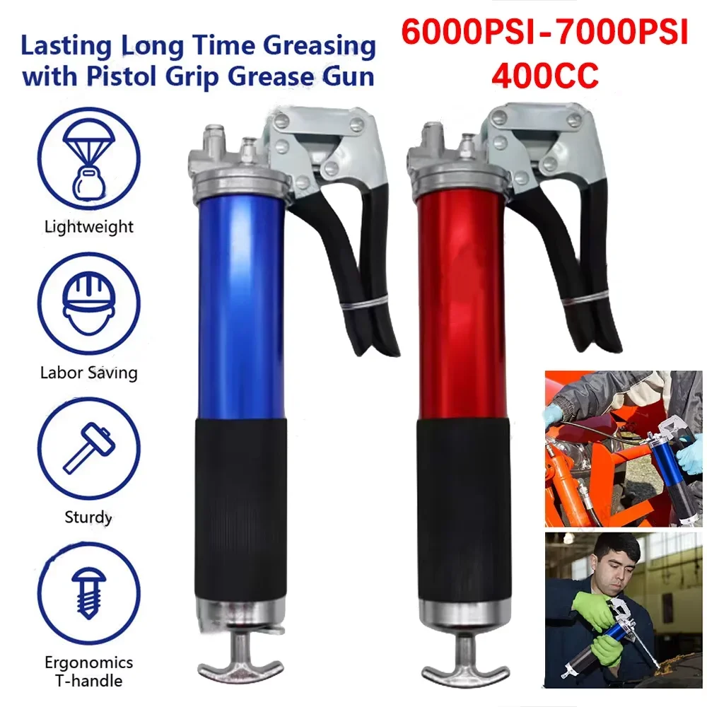 7000PSI Oil Grease Gun Kit Man - огляд і ціна Grease For Heavy Equipment