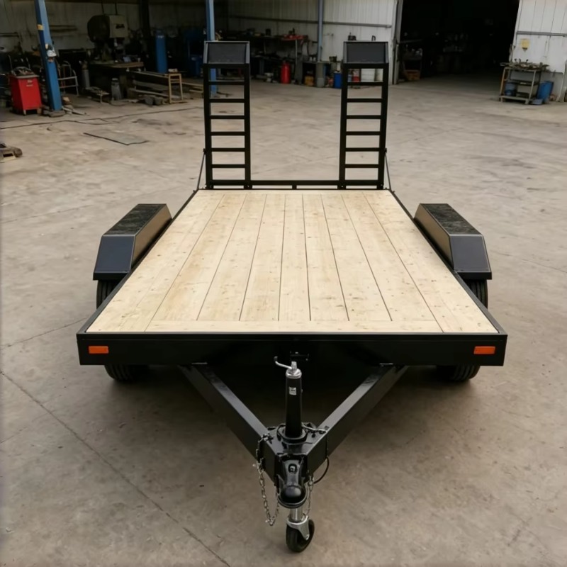 Tandem Axle Wood Deck Equipmen - огляд і ціна Heavy Equipment Hauling