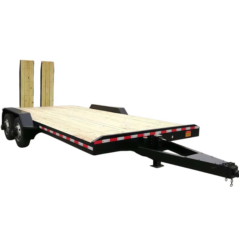 Tandem Axle Wood Deck Equipmen - огляд і ціна Heavy Equipment Hauling