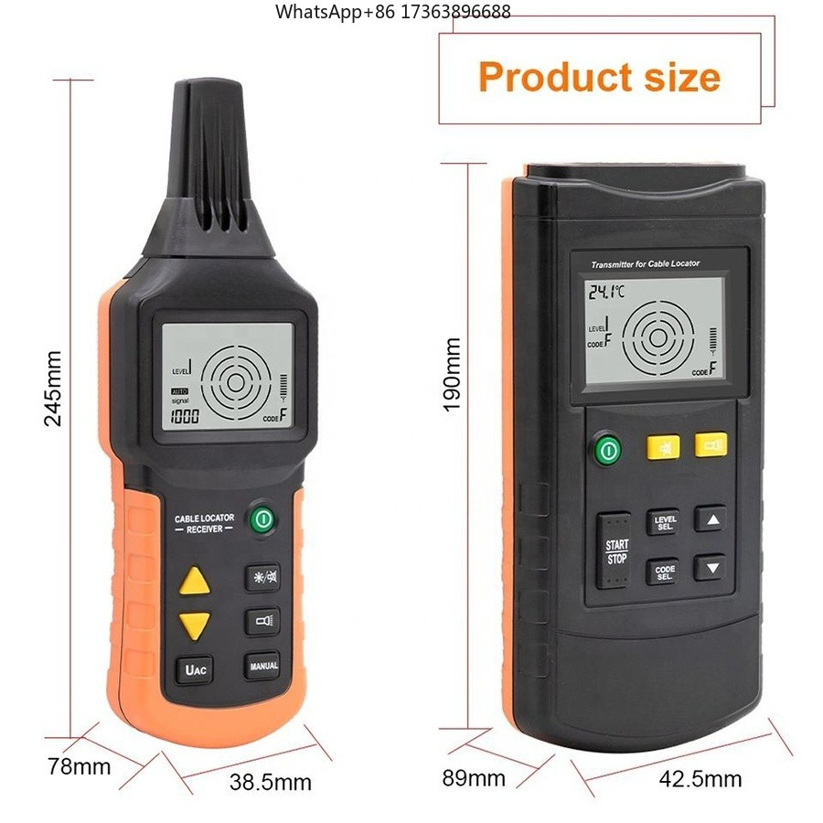 RuoShui 7501 Cable Locator 12V - огляд і ціна Underground Cable Detector