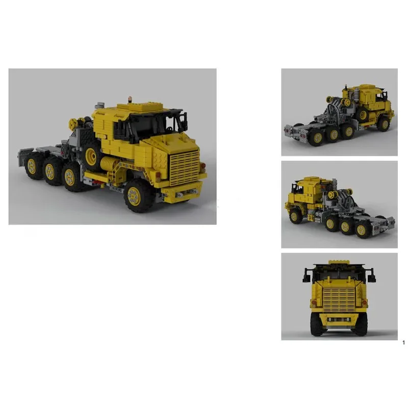 MOC-34802 Yellow Truck M1070 H - огляд і ціна Heavy Equipment Yellow